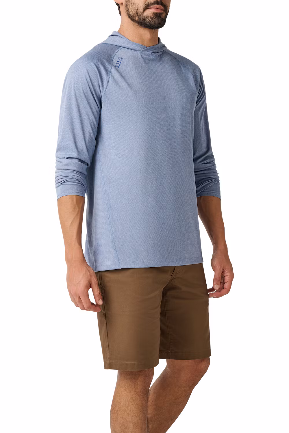 5.11 - Sulli UV Hooded Long Sleeve - Cobalt Blue Heather (1384)