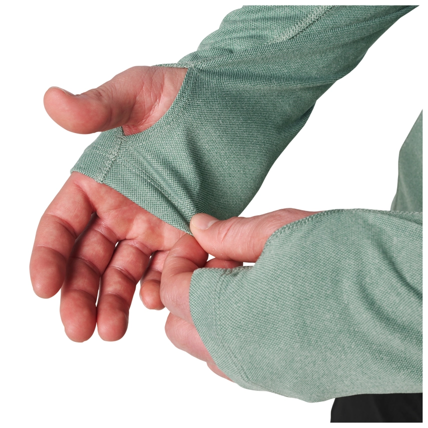 5.11 - Sulli UV Hooded Long Sleeve - Overcast Grey Heather (1129)