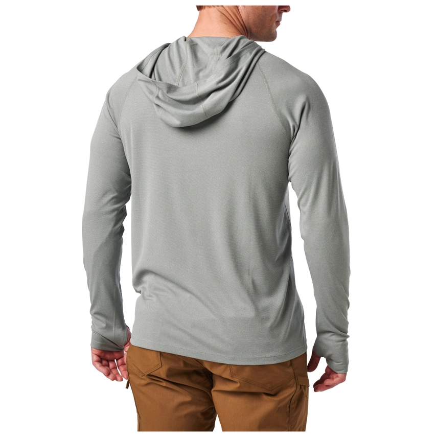 5.11 - Sulli UV Hooded Long Sleeve - Overcast Grey Heather (1129)
