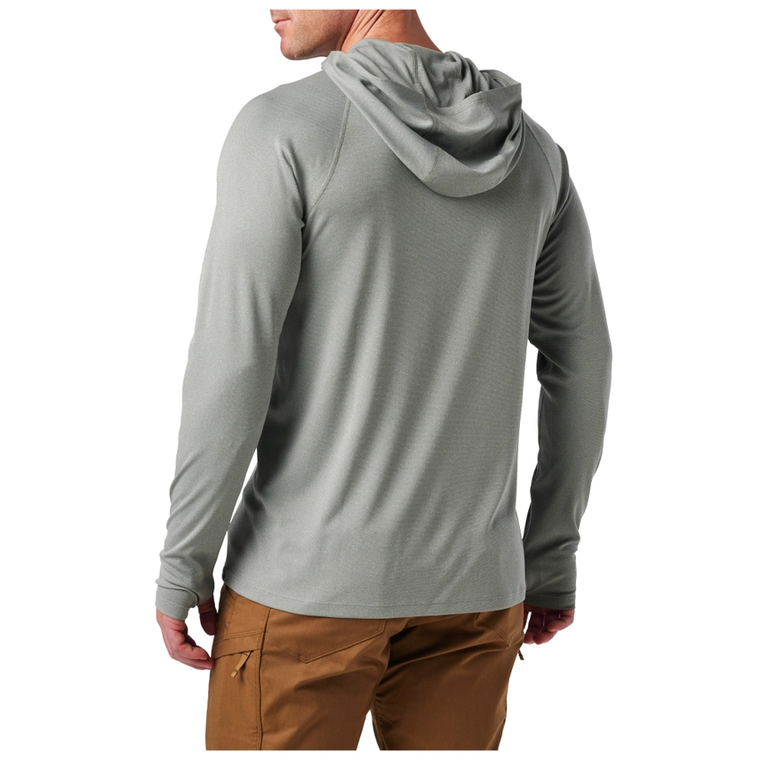 5.11 - Sulli UV Hooded Long Sleeve - Overcast Grey Heather (1129)