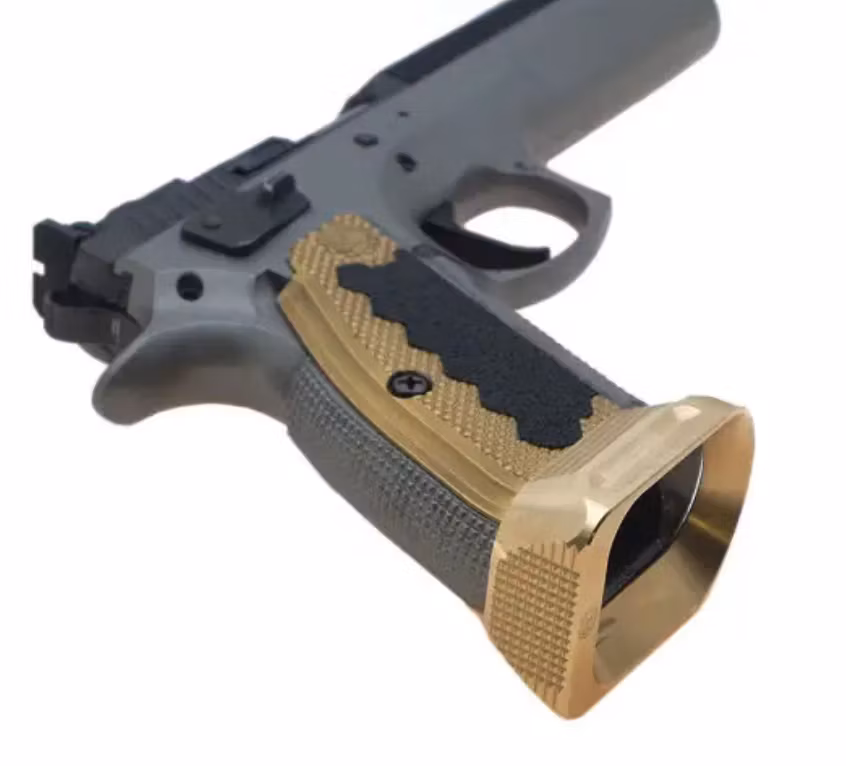 Eemann Tech - Competition Brass Magwell for CZ 75 TS/TS2