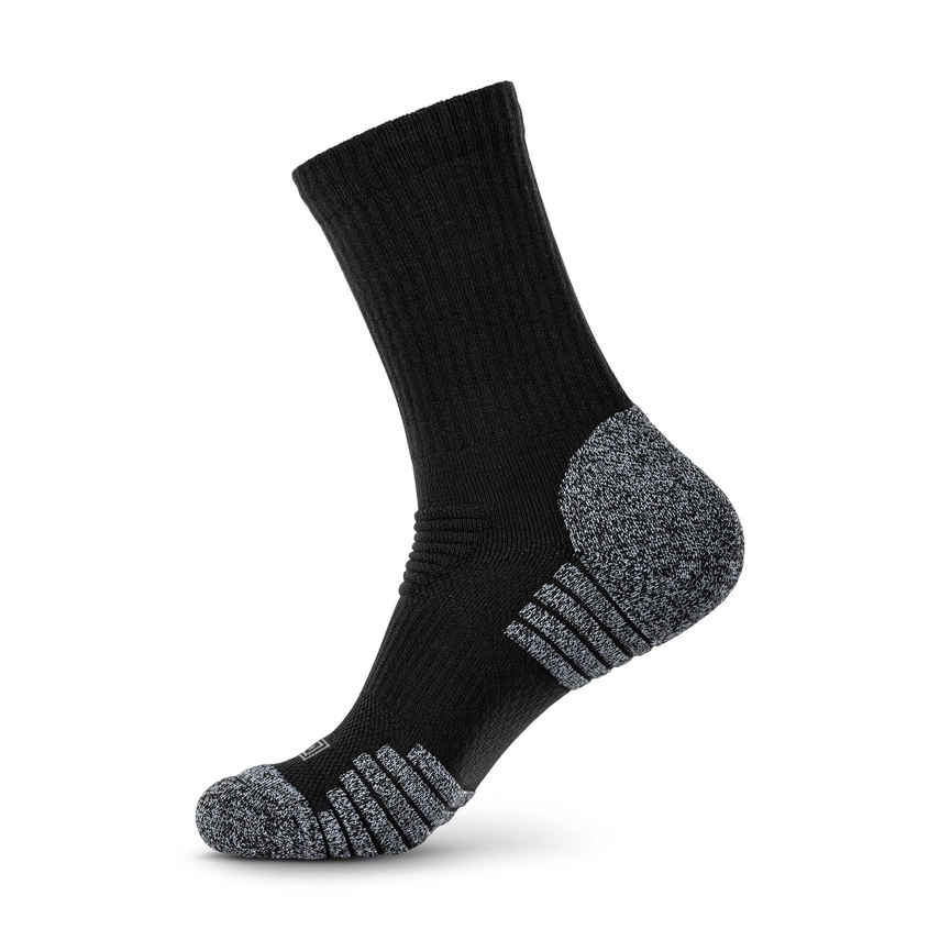 5.11 - Duty Ready Ultra Crew Socks (2-Pack) - Black (019)