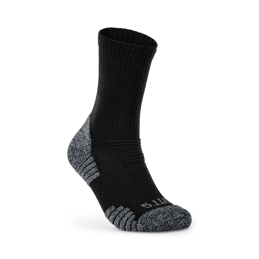 5.11 - Duty Ready Ultra Crew Socks (2-Pack) - Black (019)