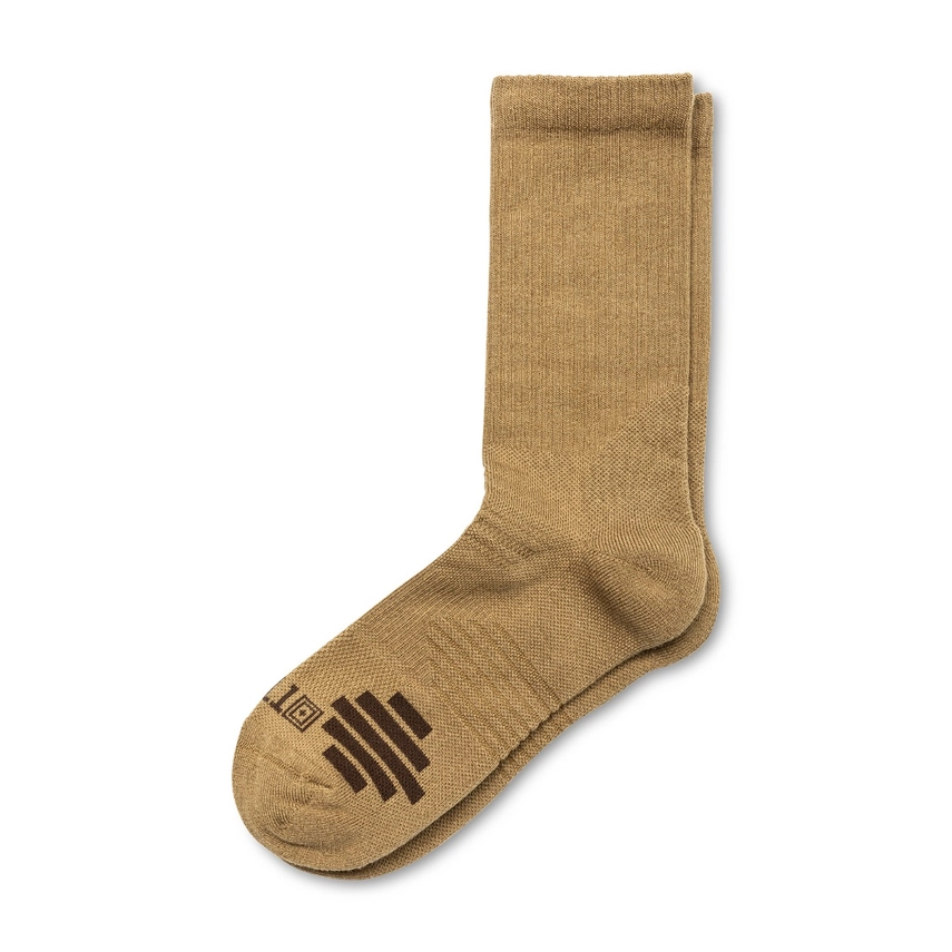 5.11 - Duty Ready + Merino Crew Sock - US Dark Coyote (389)