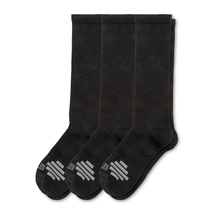 5.11 - Duty Ready Plus OTC Socks (3-Pack) - Black (019)