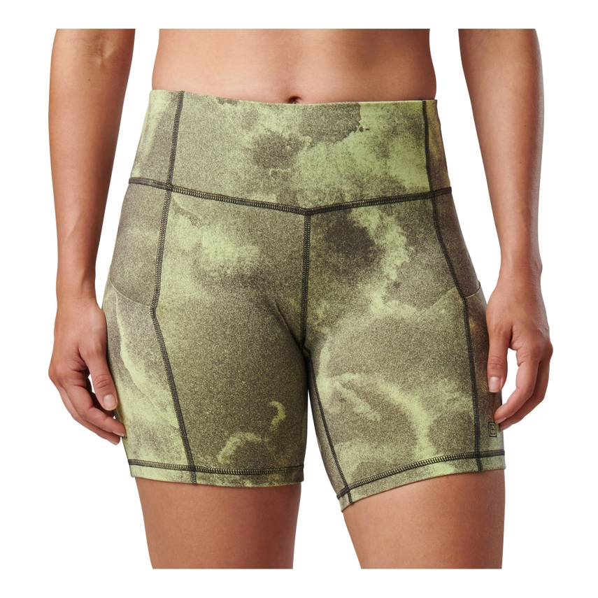 5.11 - PT-R Eliza Short - Vapor Green Watercolor Camo (961)