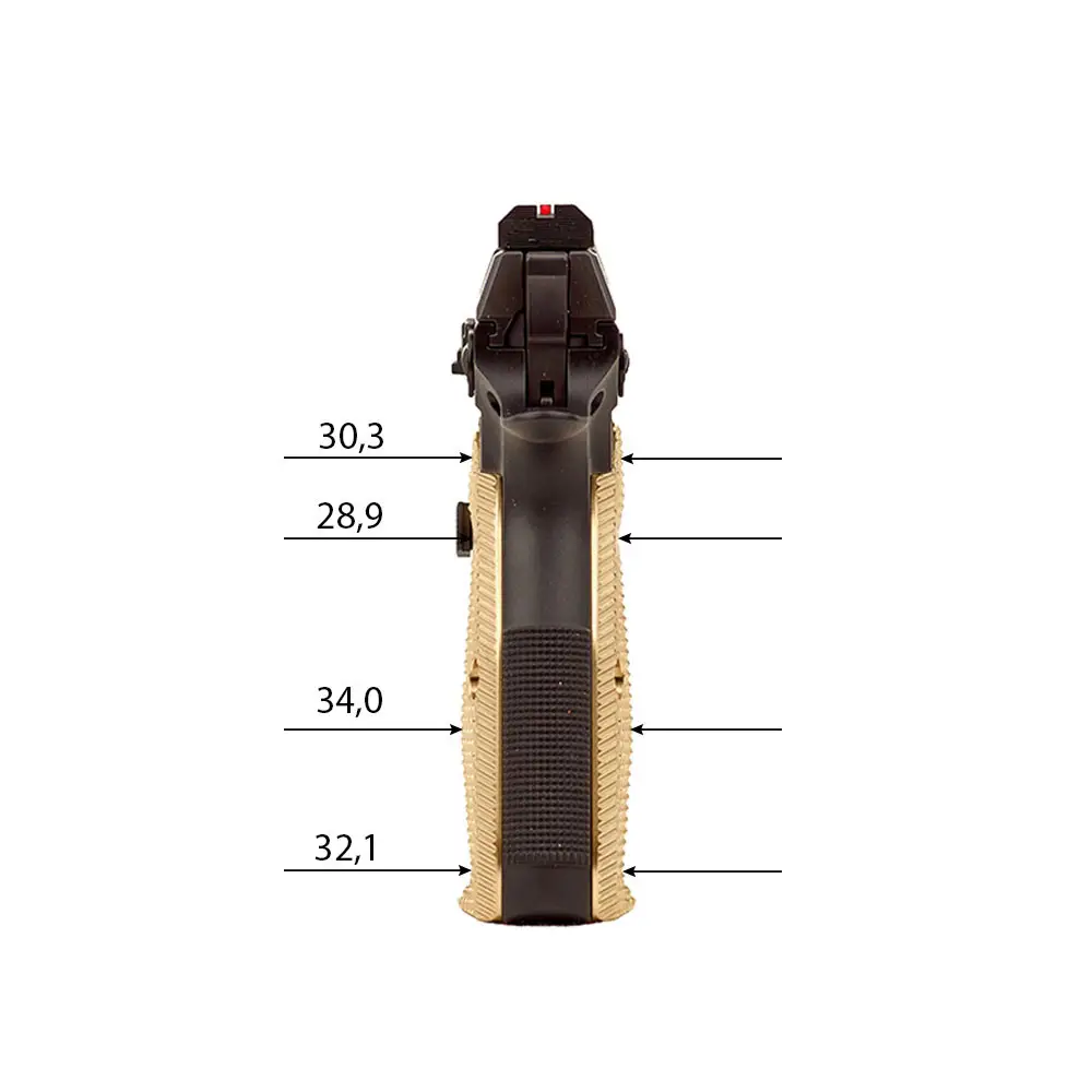 Eemann Tech - Ultimate Brass Long Grips for CZ