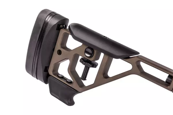 Tikka - T3x ACE Game - .223 Rem - Cerakote Midnight Bronze - Justerbar kolv & 5-skotts magasin - 20″