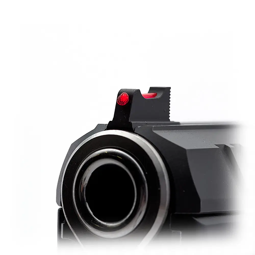 Eemann Tech - Sight for CZ SHADOW 2 ORANGE, Checkered, with 1mm Fiber Optics Rod