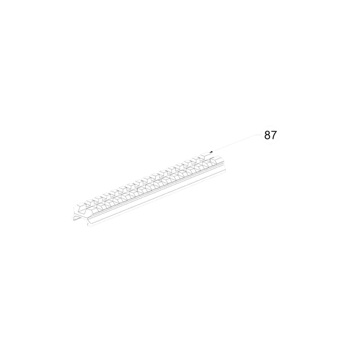 Beretta - Övre Picatinny-skena BRX1