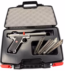 Ruger - MKIV Target ,.22 LR - Rostfri - USED