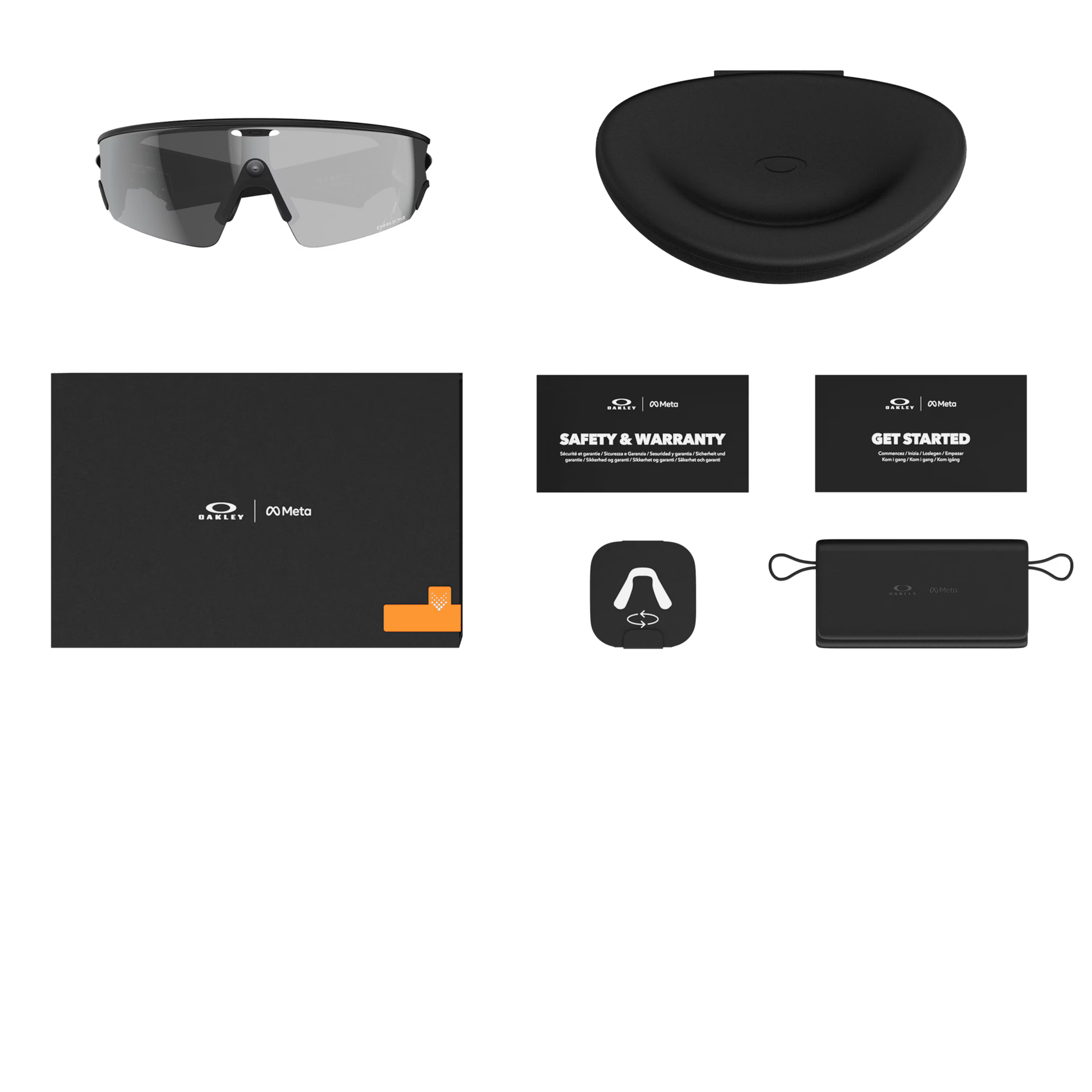 Oakley - Meta Vanguard - Prizm Black Lenses - Black Frame