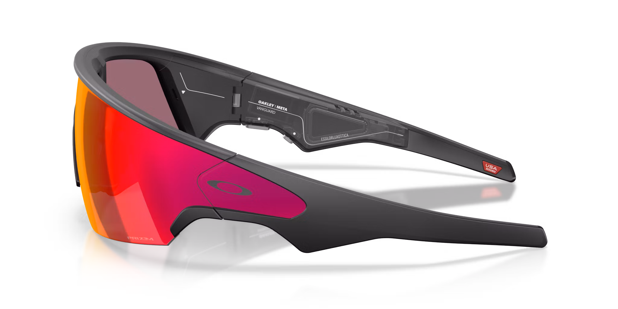 Oakley - Meta Vanguard - Prizm Road Lenses - Black Frame