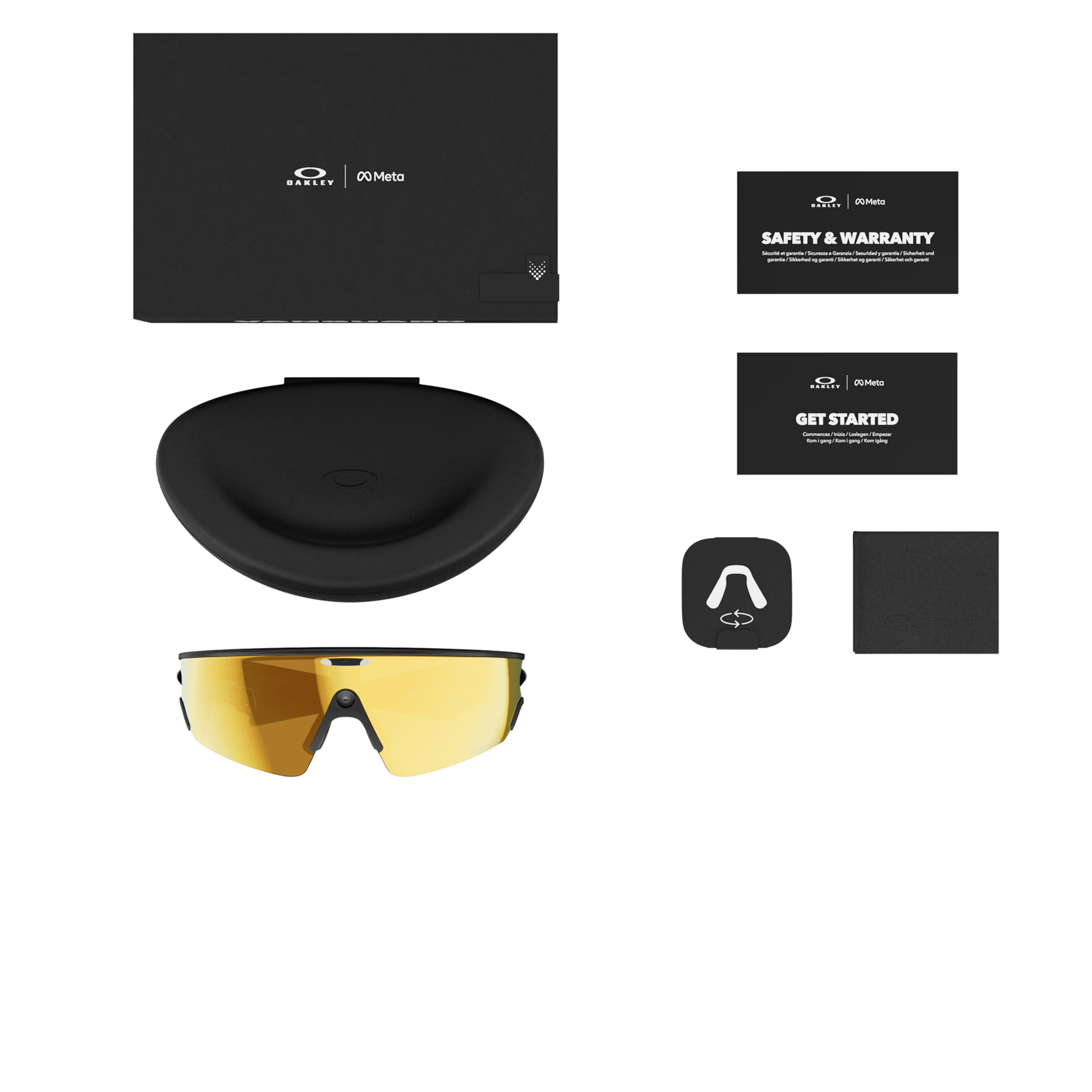 Oakley - Meta Vanguard - Prizm 24k Lenses - Black Frame