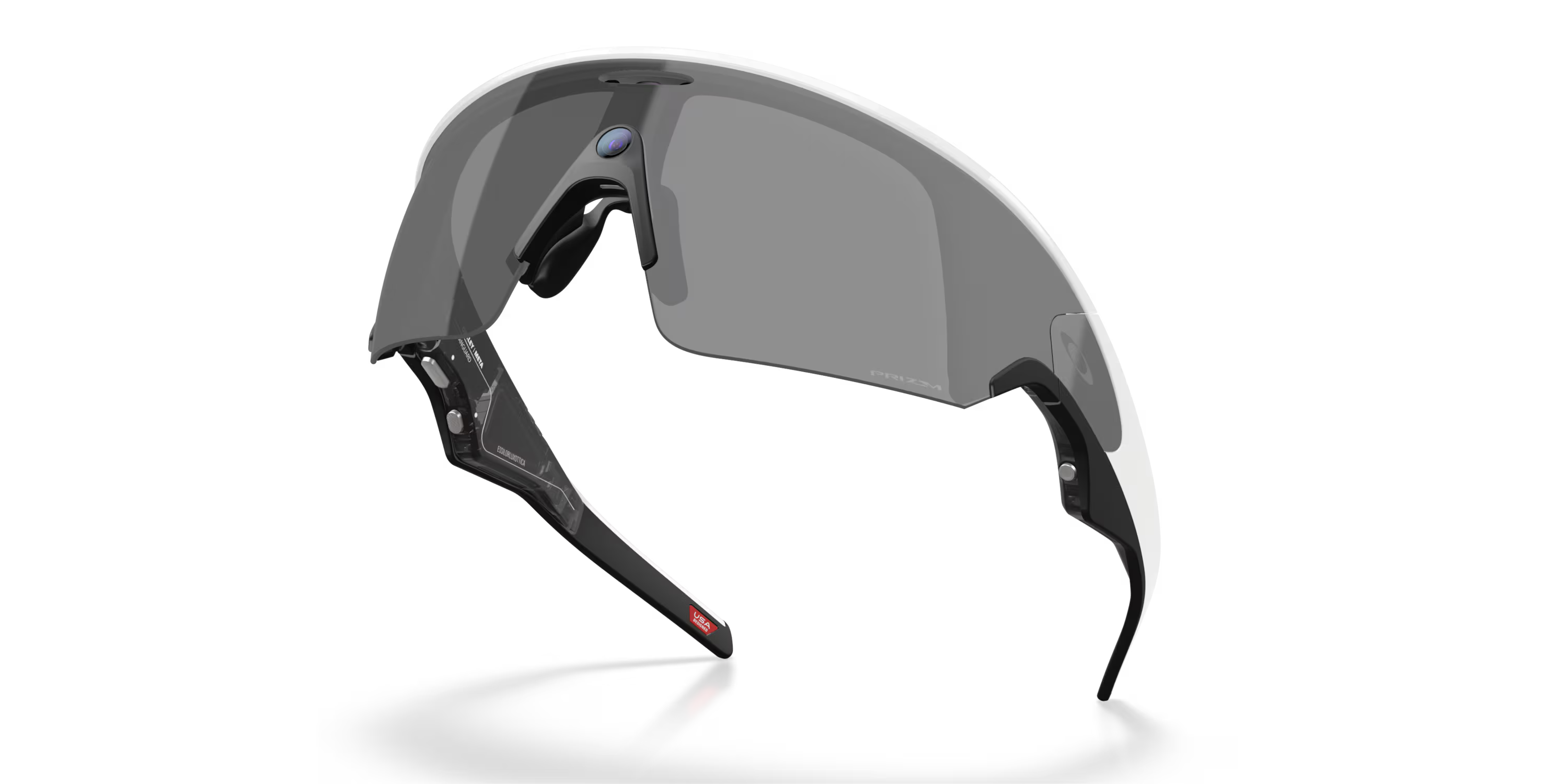 Oakley - Meta Vanguard - Prizm Black Lenses - White Frame