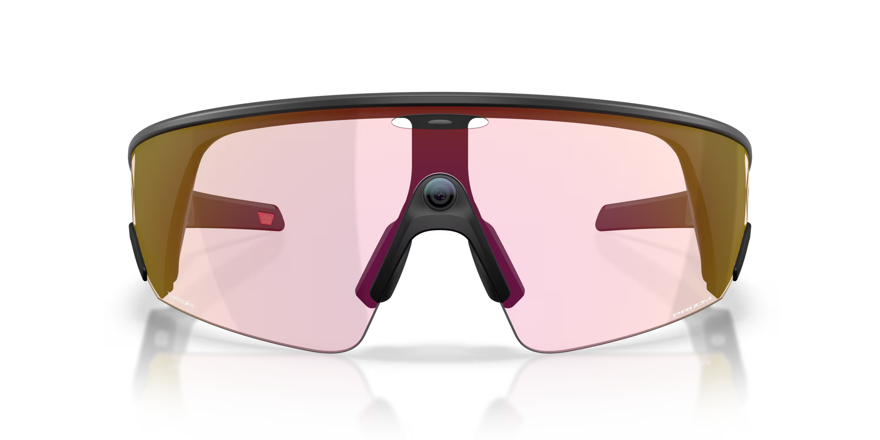 Oakley - Meta Vanguard - Prizm Transitions Ember / Transitions® Lense - Black Frame