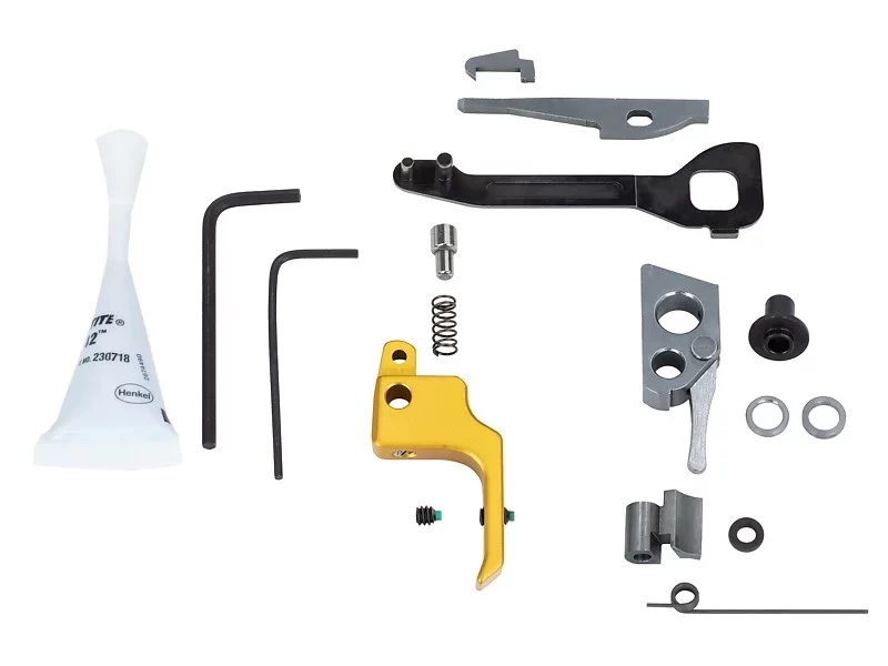 Volquartsen - Competition kit Volquartsen, för Ruger MKIV - Guldfärgad - Flat trycke