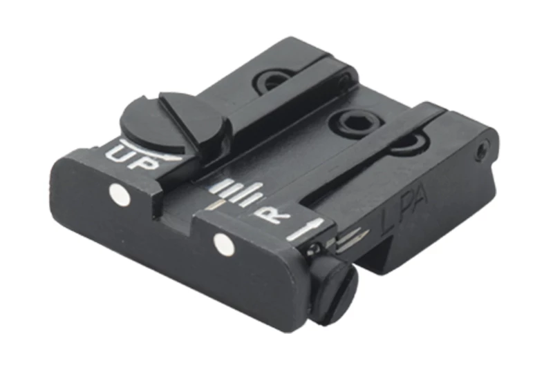 LPA -  Ruger MKI-III - 22lr - vita prickar