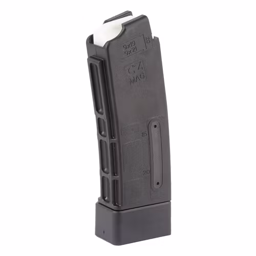 CZ - Magasin - 20 rds - CZ Scorpion EVO3 - 9mm - Svart