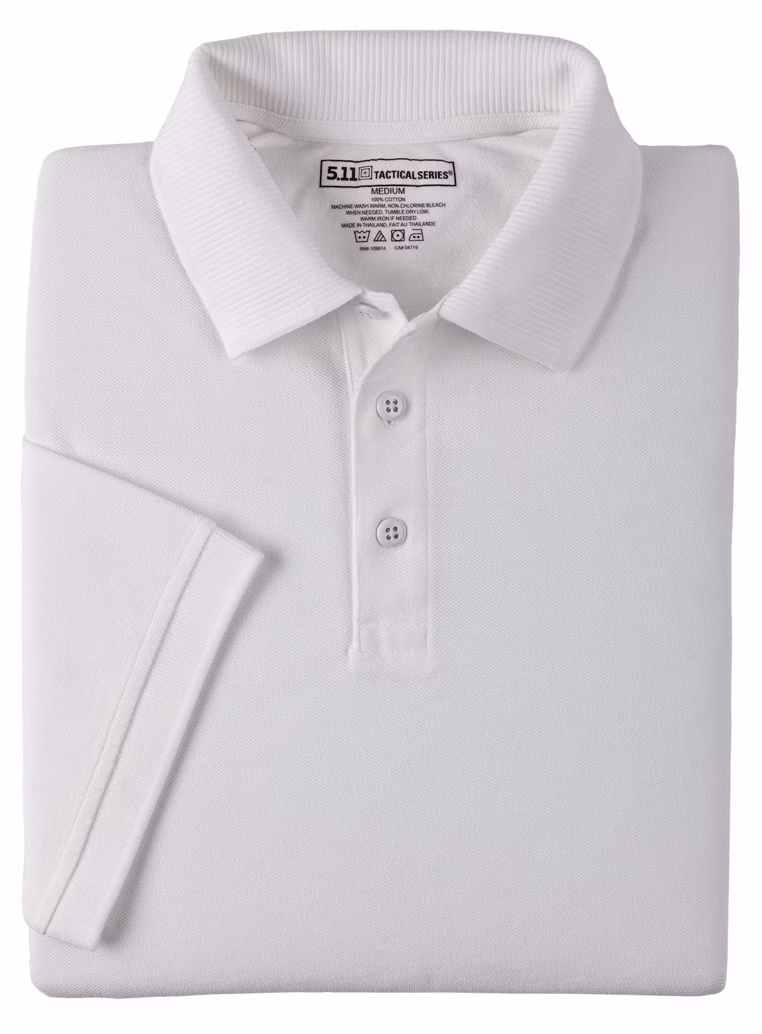 5.11 - Professional Short Sleeve Polo - Vit (010)