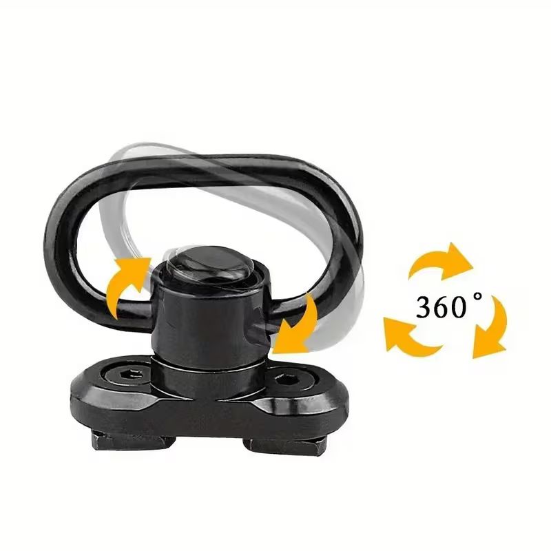 Swivel with  M-lok - QD Mount - Svart