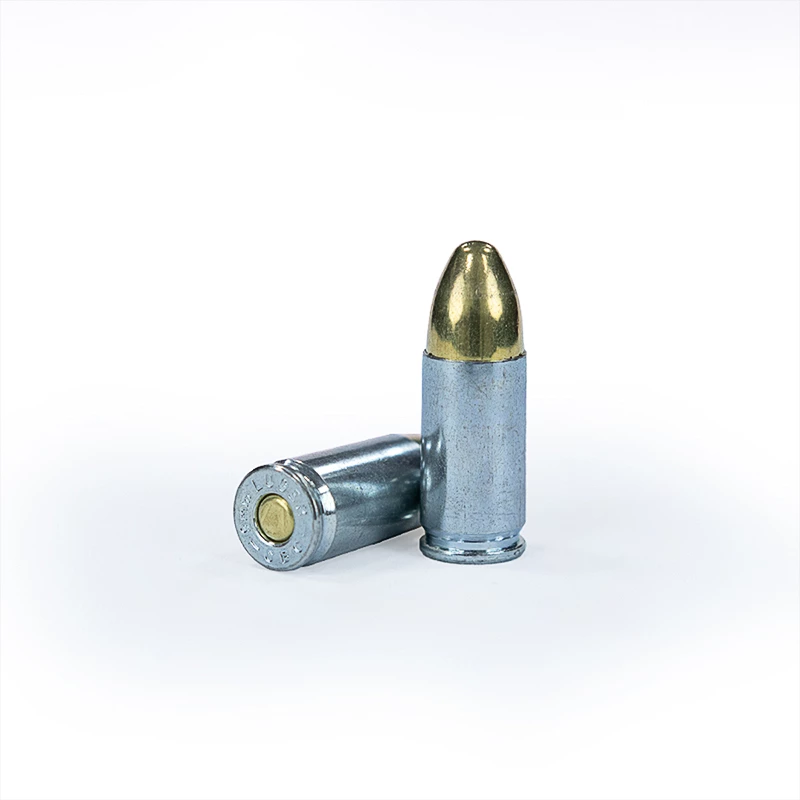 Magtech - 9mm - 115 grs - FMJ Steel Case - 50 st