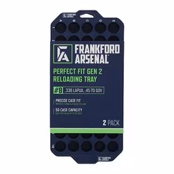 Frankford Arsenal - Reloading Tray - Perfect Fit Gen.II #8 Kal.45-70Gov/338 Lapua Mag -  2pack