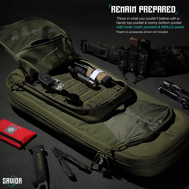 Savior Equipment - Specialist 30" Covert Single Rifle Case - OD Green