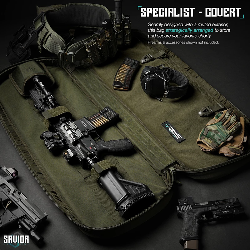 Savior Equipment - Specialist 30" Covert Single Rifle Case - OD Green