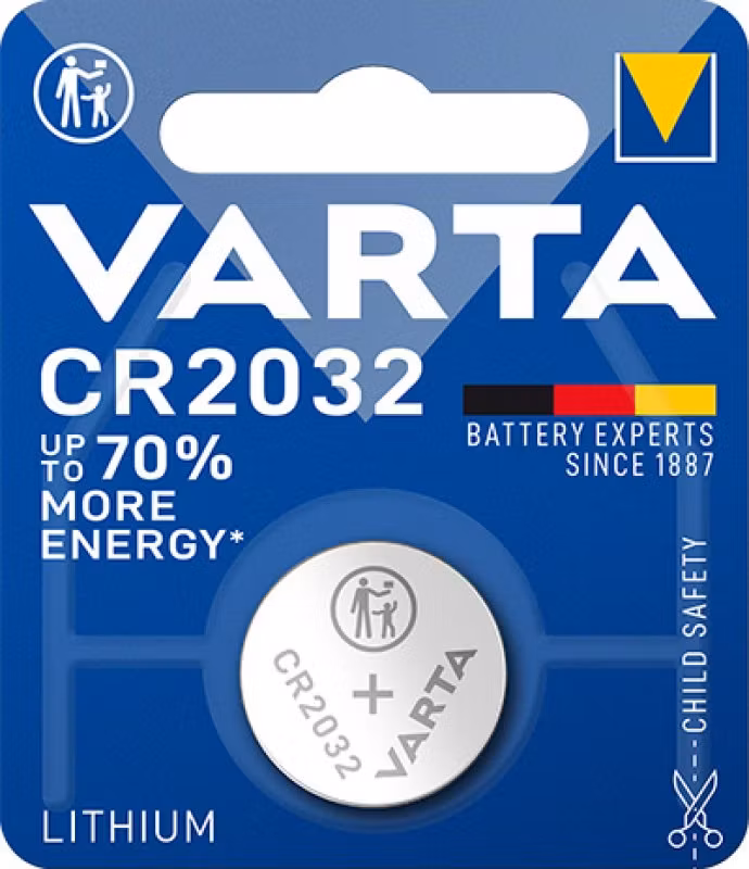 Varta - Lithium - Knappcell CR2032 - 1 pack