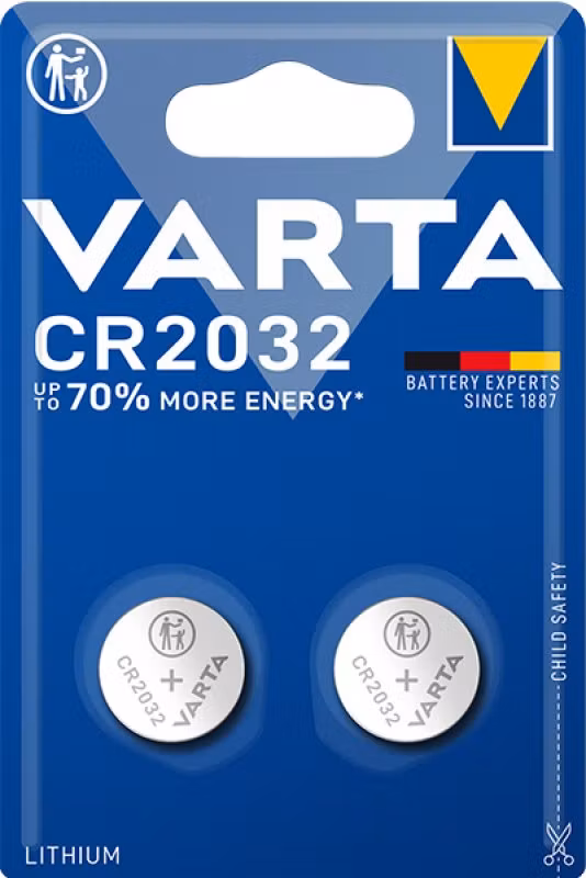 Varta - Lithium - Knappcell CR2032 - 2 pack