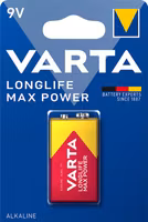 Varta - Longlife Max Power - 9 V - 1-pack