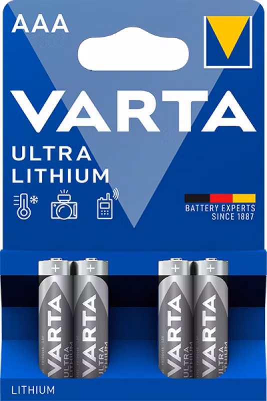 Varta - Ultra Lithium - AAA - 4-pack