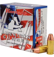 Hornady - American Gunner - 9mm Luger+P - 124 gr - XTP - 25/Box
