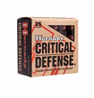 Hornady - Critical Defense - 9mm Luger - 115 gr - FTX - 25/Box