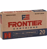 Hornady - Frontier - 5.56 NATO - 68 gr - BTHP Match - 20/Box