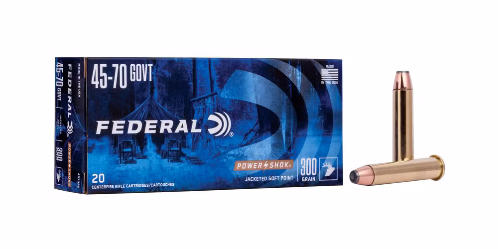 Federal - Power Shok - 45-70 Govt - Jacketed SP - 300gr - 20/Box