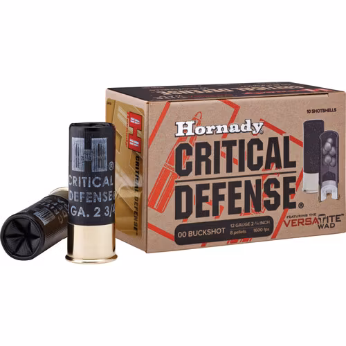 Hornady - Critical Defense - 12 GA - 00 Buckshot CD - 10/ask