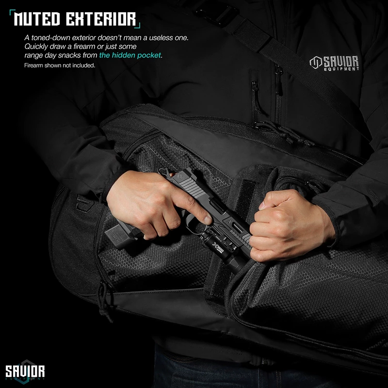 Savior Equipment - Specialist 34" Covert Single Rifle Case - Black