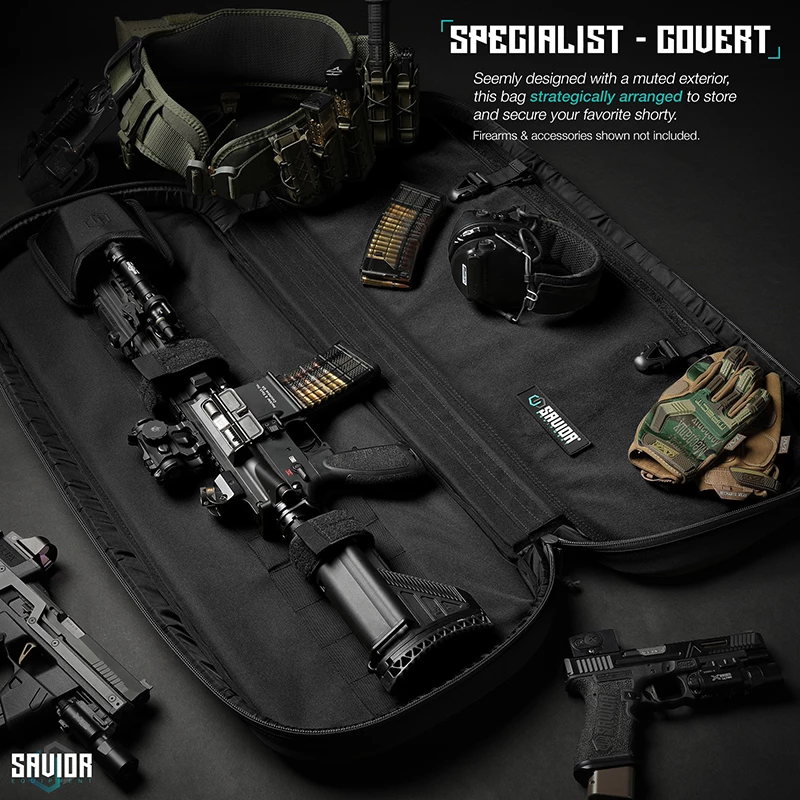 Savior Equipment - Specialist 34" Covert Single Rifle Case - Black