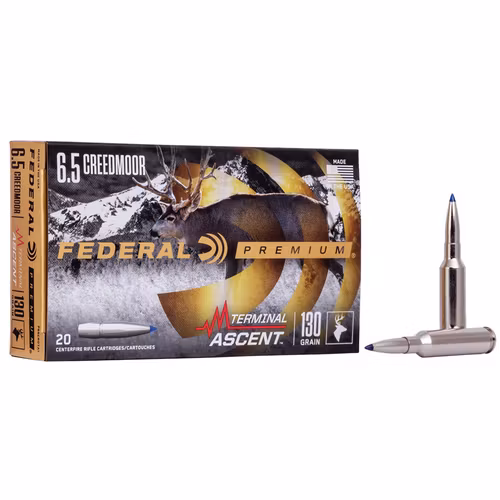 Federal - 6.5 Creedmoor - Terminal Ascent - 130gr - 20/BOX