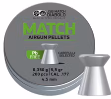 JSB - Match Diabolo - lead free - 4,50mm - 0,350g - 200st