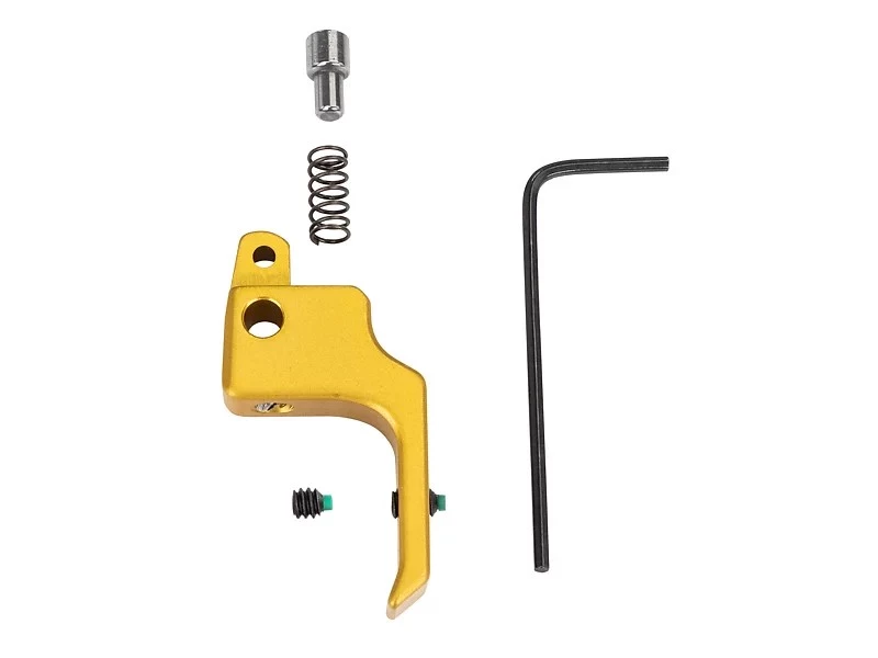 Volquartsen -  Avtryckare, 19.22 Flat trigger Volquartsen, för Ruger MKIII/MKIV - Guld
