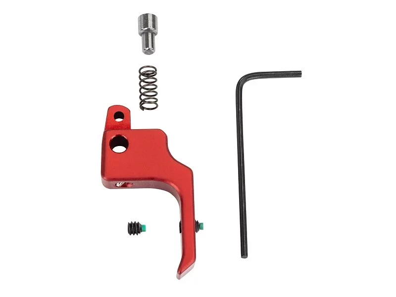 Volquartsen -  Avtryckare, 19.22 Flat trigger Volquartsen, för Ruger MKIII/MKIV - Röd
