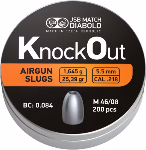 JSB - KO Slugs MKII - 4,49mm/.216 - 1,645g - 200st