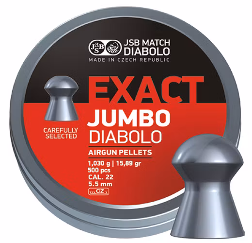 JSB - Exact Jumbo - 5,52mm/.22 - 1,030g - 250/st