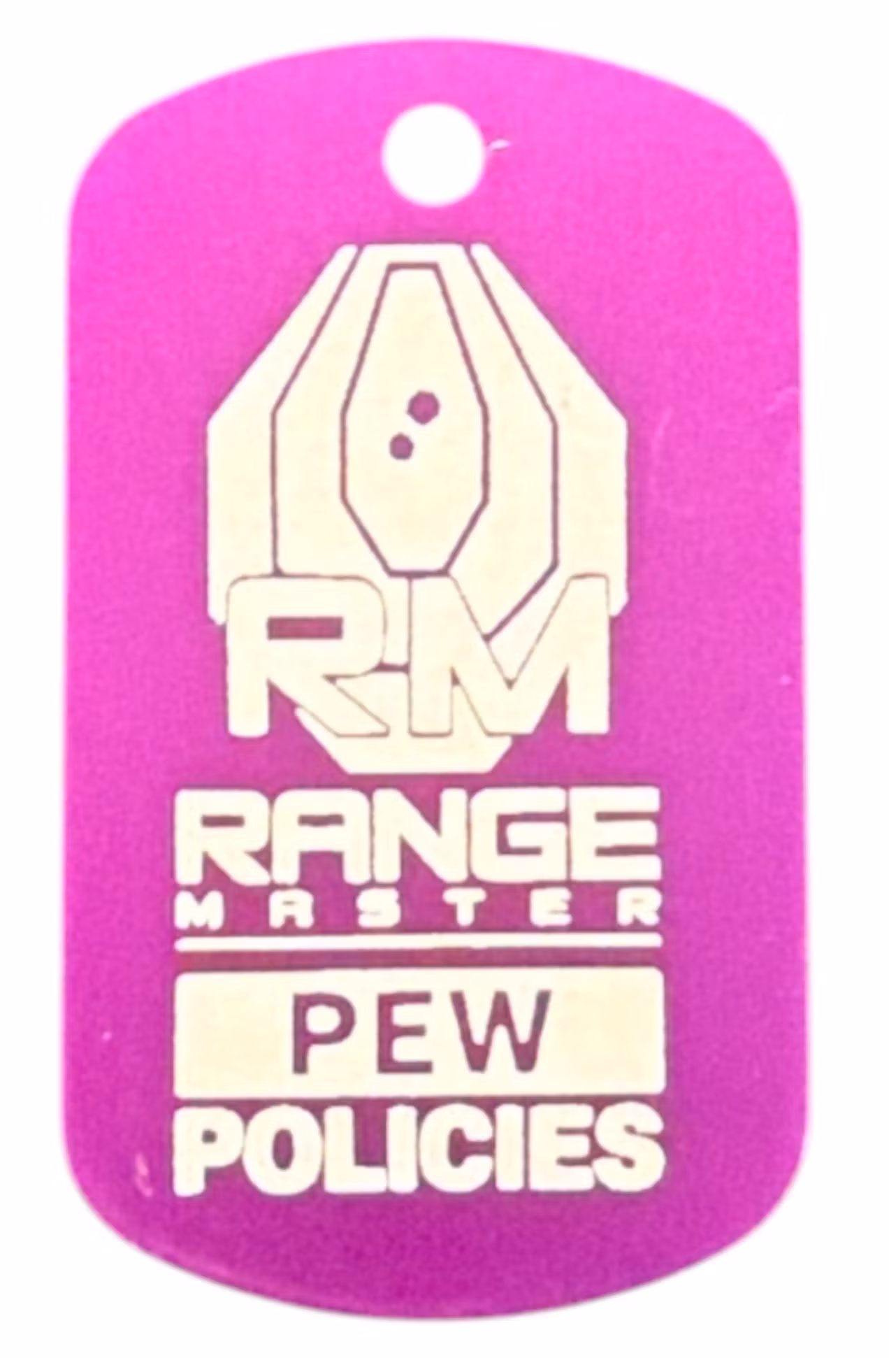 RangeMaster – PEW POLICIES Travel Tags (2-pack) - Lila