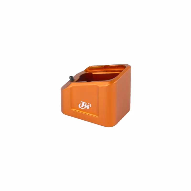 Toni System - +5 rounds (141mm) Magazine extension for  GLOCK 17-22-24-31-34-35-45 - Orange