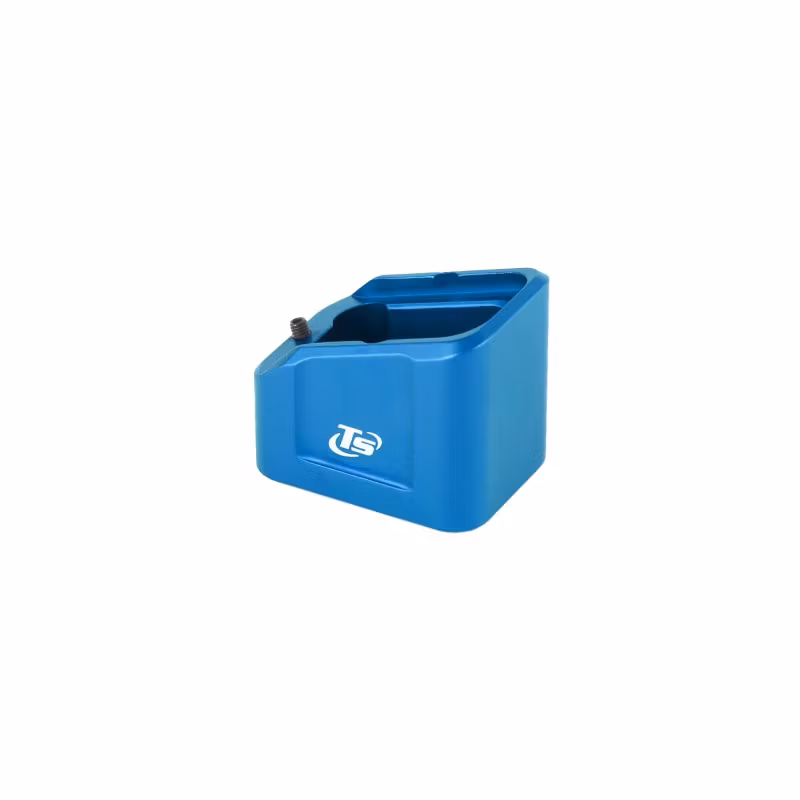 Toni System - +5 rounds (141mm) Magazine extension for  GLOCK 17-22-24-31-34-35-45 - Blå