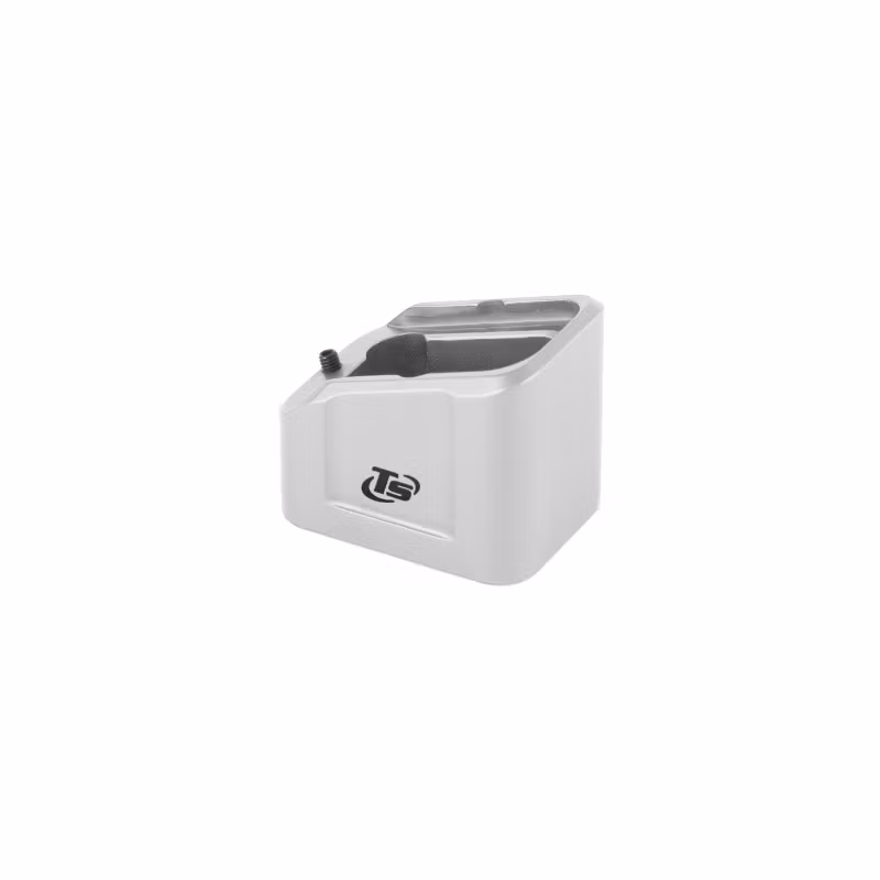 Toni System - +5 rounds (141mm) Magazine extension for  GLOCK 17-22-24-31-34-35-45 - Silver